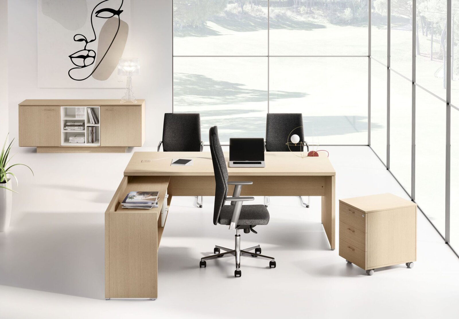 Scrivania direzionale Delta