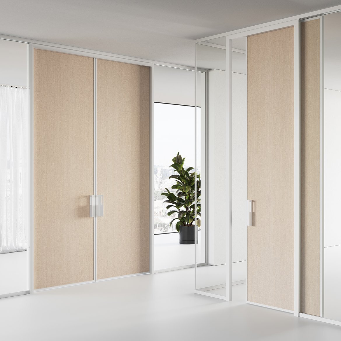 Porta scorrevole cieca per ufficio Anta F1