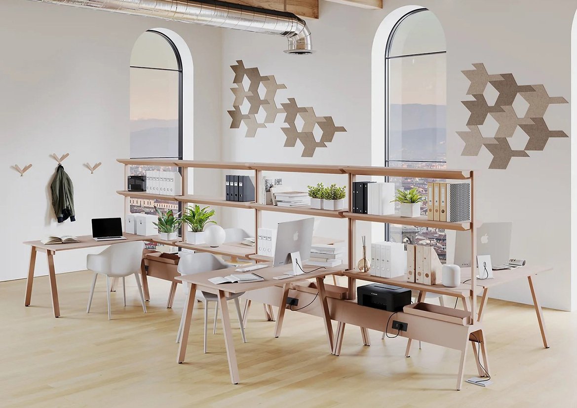 Scrivania metallica Crossover