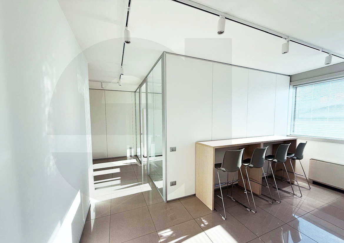 pareti vetro arredo ufficio mestre- milano - treviso - venezia  - padova verona vicenza bologna 1